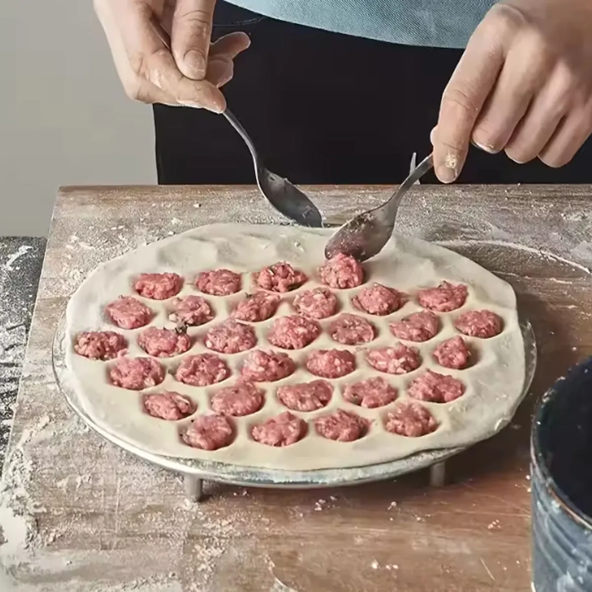 1pc-Einfache Chinesische Knödel Form Küche Teig Presse Ravioli, Der Form Gebäck Werkzeug Gadgets