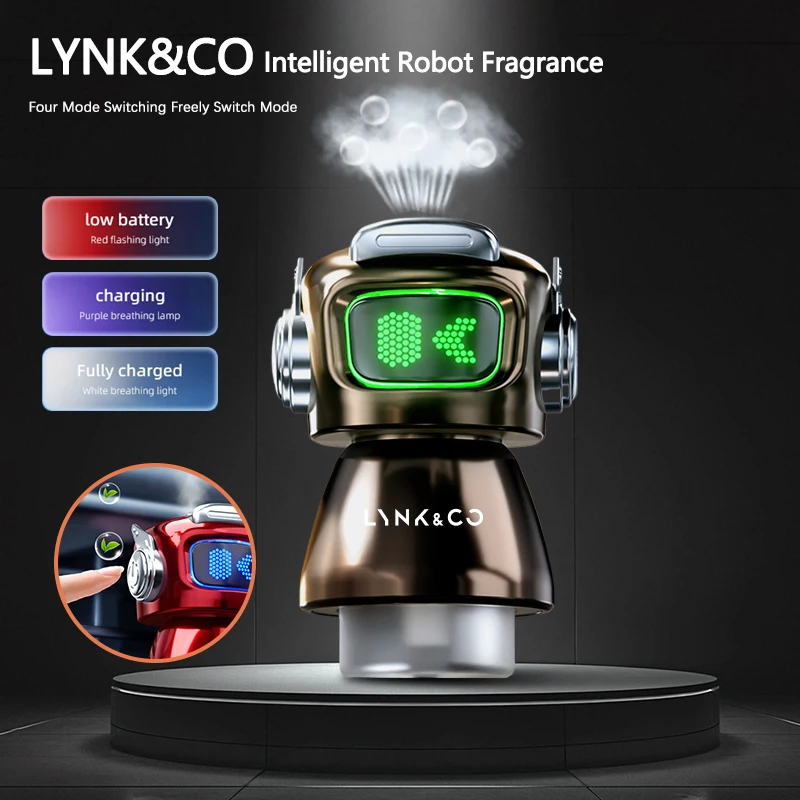 Auto Air Outlet Roboter Parfüm Clip Auto Duft Diffusor Für LYNK&CO 01 08 02 03 Phev 03 + 05 06 09 07 PHEV 09 MHEV Image