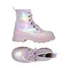 Buffalo London Damen Kinderschuhe, Gr. 36, flieder, Kunstleder