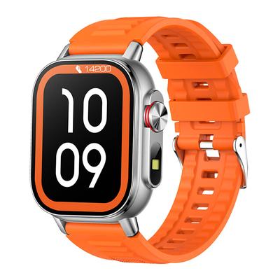 G300 Smart Watch 2.01 inch Smartwatch Fitness Running Watch Bluetooth Pedometer Call Reminder Activity Tracker Compatible with Android iOS Men GPS Long Standby Waterproof IP68 22mm Watch Case