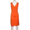 Michael Michael Kors Damen Kleid, Gr. 36, orange, Elasthan, Synthetik