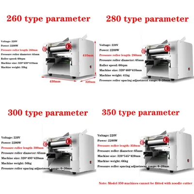 Fully Automatic Noodles Maker Electric Pasta Machine Household Dough Press Intelligent Noodle Machine