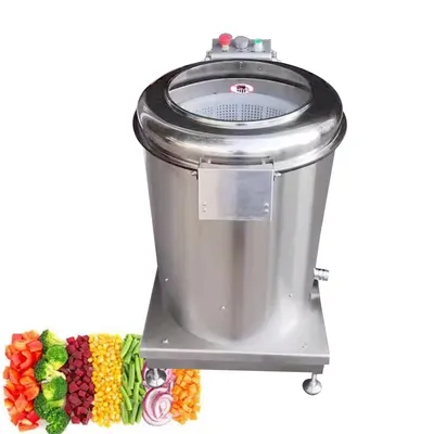Professional Lettuce and Vegetables Dehydration Machines Commercial Food Vegetable and Fruit Centrifugal Drying Machine