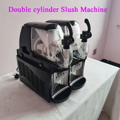 Slushie Machine Commercial Ice-Cool Juice Smoothie Slush Maker Frozen Drink Dispenser Vending Machine For Home