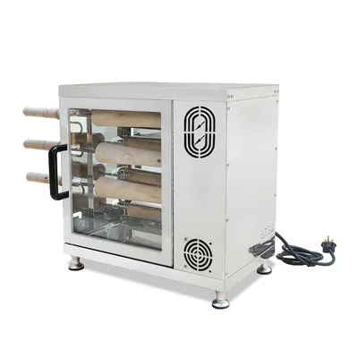 Roller Electric Chimney Cake Maker Kurtos Kalacs Suto Roll Grill Oven Waffle maker Bread Roll Baking Machine