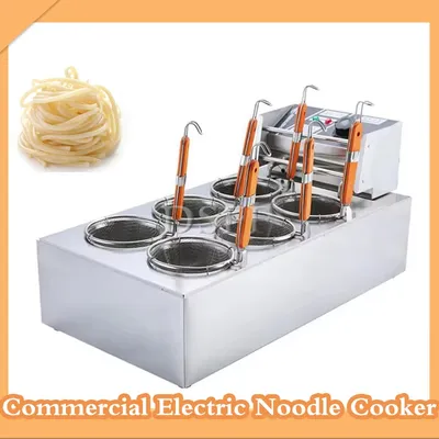 Commercial Stainless Steel Noodle Cooking Machine Restaurant Heavy Duty Countertop Electric Noodle Cooking Machine