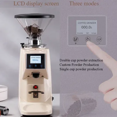 Electric Coffee Bean Grinder Home Italian Mill Automatic Commercial Coffee Bean Grinding Machine