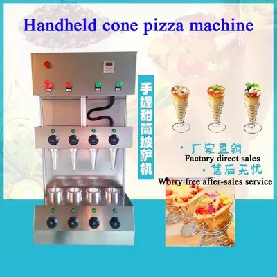 110V 220V Popular Pizza Cone Machine Cone Pizza Oven Commercial Pizza Cone Maker Stainless Steel Healthy Snack Food Machine