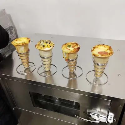 Electric Cone Pizza Making Baking Machine Pizza Cone Vending Machines And Display Case Display Cabinet And Pizza Cone Oven