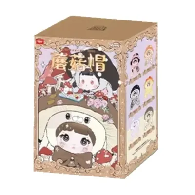 Hot Sale Kawaii Nommi 400% Mushroom Hat Mystery New Blind Box Collectible Series Blind Box Mystery Box Dolls Action Toys Gifts