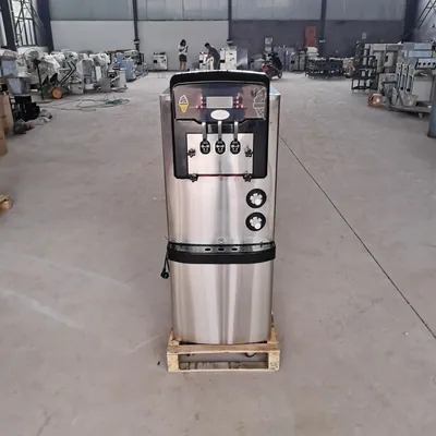 Automatic Ice Cream Maker with Built-in Compressor 7.2 Quart Pre-freezing Fruit Yogurt Machine
