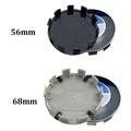 4 Pz/set Coprimozzi Centrale 56mm 68mm Blu bianco coprimozzo per BMW X5 X3 E46 E90 E30 F10 F30 E39 F25 E60 E91 E87 M Accessori Auto