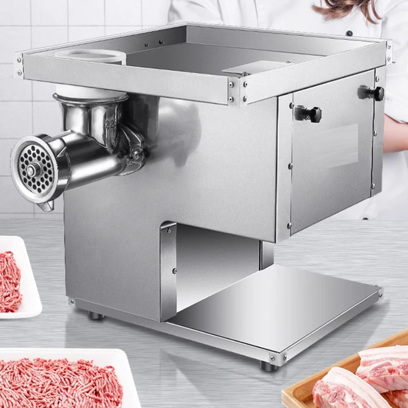 Commercial Household Meat Grinder Automatic Meat Grinder Cutting High-Power Meat Mincer