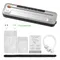 macchina sigillatrice Macchina sottovuoto 55KPa Potenza di aspirazione Sigillatrice automatica per alimenti ad aria sottovuoto con taglierina esterna per cucina domestica