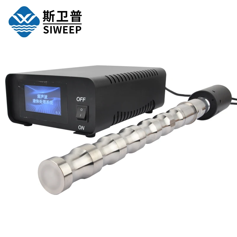 3kW Ultrasonic Homogenizer Nanomaterials Graphene Disperser Herbal Drug Plant Extractor Epoxy Resin Defoaming Organic Extraction