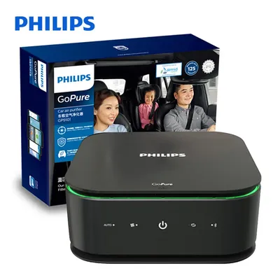 philips Car air purifer GP9101 Filters the fnest PM1 and up to 125 pollutants