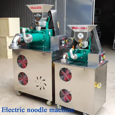 Wide Commercial Electric Noodle Pressing Machine Stainless Steel Pasta Maker Multifunctional Noodle Rolling