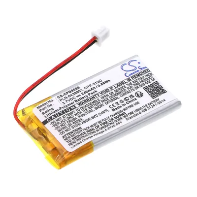 Li-Polymer Wireless Headset Battery for Plantronics, 3.7V, 240mAh, Compatible Models: 64327-01, 64399-01, 65358-01, 71036-11