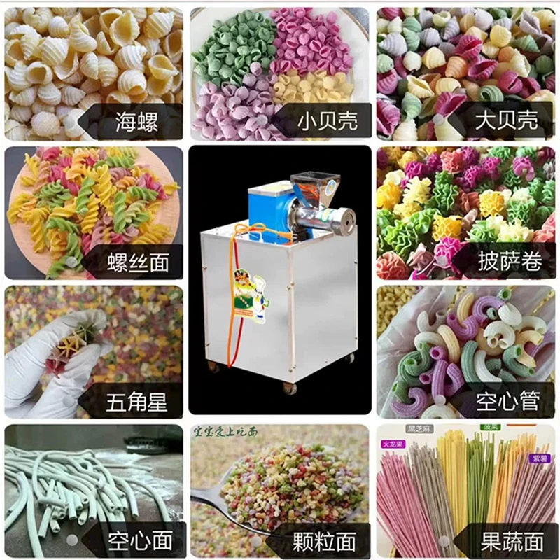Heavy Duty Grain Product Making Machines Electric Pasta And Noodle Maker Pasta Extruder Automatic Machine