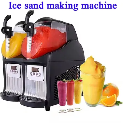 Including Tariffs Electric Slush Machine Commercial Snow Cone Chopper Home Slush Crusher Blender Flake Maker