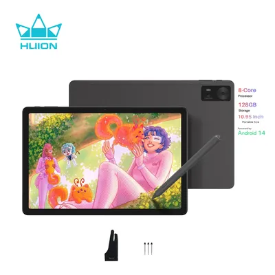 Huion Kamvas Slate 11 Drawing Pad Tablet Android 14 Graphic Drawing G99 8GB 256GB Tablet PC 10000mAh WiFi BT5.0