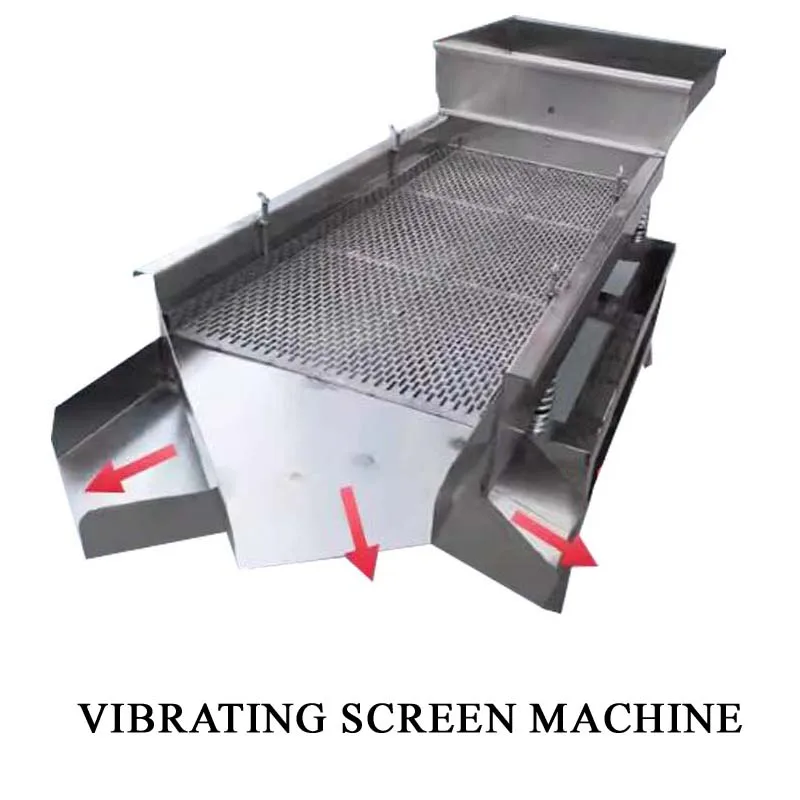 Household Corn Rapeseed Wheat Small Winnowing Filter Screen Vibrating Screening Seed Sieve Separation Grain Sieving Machine