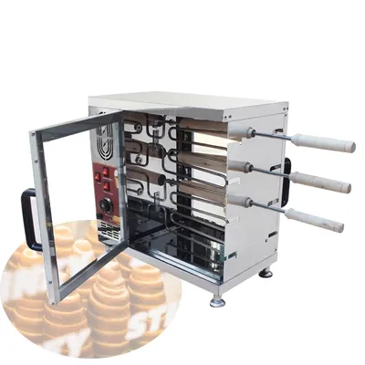 Luxury Commercial Automatic Toaster Chimney Cake Roll Maker