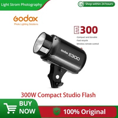 Godox E300 300W Photography Studio Strobe Photo Flash Light Studio Flash