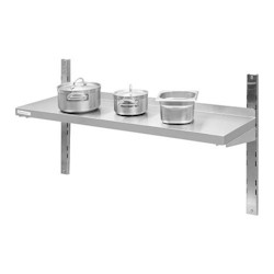 Wandregal aus Edelstahl L1000x300mm - Equipementpro Image
