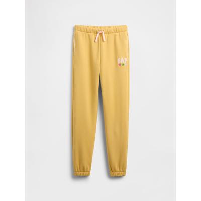 Gap Mid Yellow Logo Heritage Joggers (4-13yrs)