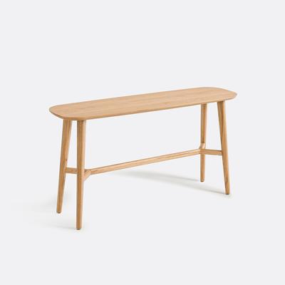 Yvan Console Table in Oak and Oak Veneer