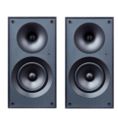 UIMOSO Powered Bookshelf Speakers, Active Studio Monitor Speaker with Woofer, Adjustable Volume and Audio