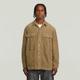G Star Raw Mens G-star Raw Chore Jacket - Beige Cotton - Size 2XL | G Star Raw Sale | Discount Designer Brands