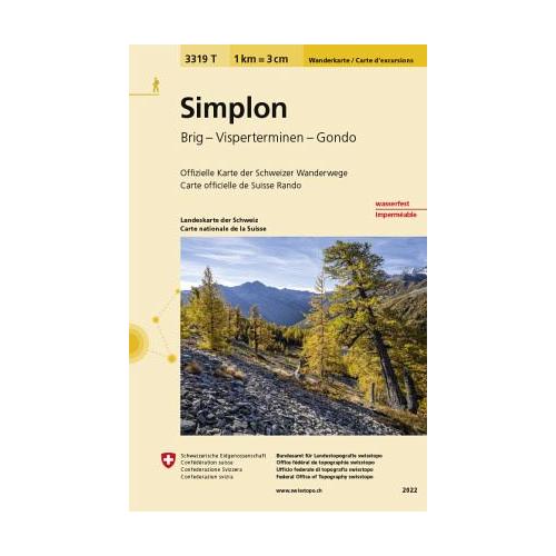 3319T Simplon Wanderkarte