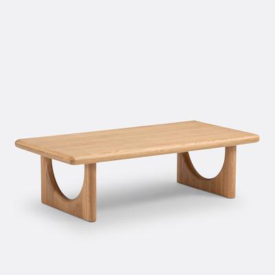 Douve Solid Oak and Oak Veneer Coffee Table
