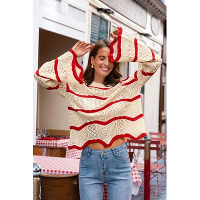 Vintage Flair Striped Sweater