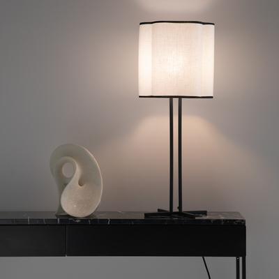 Suso Washed Linen Lampshade