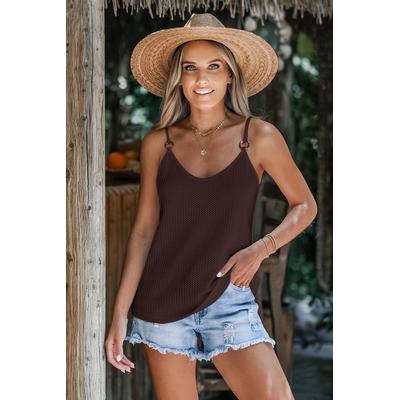 Earth & Ease Brown Top