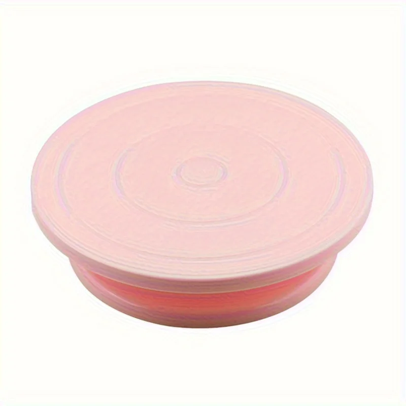 Plastic Cake Stand Turntable Cake Decoration Tools Bakery Table Cake Decorating Tools Fondant Cake Tools Turntables Cake Tools Image