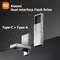 Xiaomi clé USB double interface 64G 128G Portable USB 3.2 type-c type-a Interface téléphone Portable ordinateur Transmission mutuelle