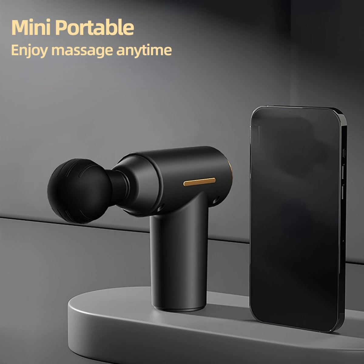 Tragbare Mini Muskel Massage Pistole Vibration Massage Pistole Körper Hals Zurück Schmerzen Gicht Relief Tiefe Muskel Entspannung Massage Werkzeuge Image