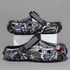 Plus Größe 47 Sommer Männer Sandalen Clogs Outdoor Garten Clogs Loch Schuhe Männliche Casual Schuhe Wasser Schuhe Komfort Hause Weiche Hausschuhe