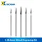 Bois Sculpture Forets Gravure Bits 3 Flûte 2.35mm Tige Carbure Fraise Outils À Main Outils De Fraisage Outils