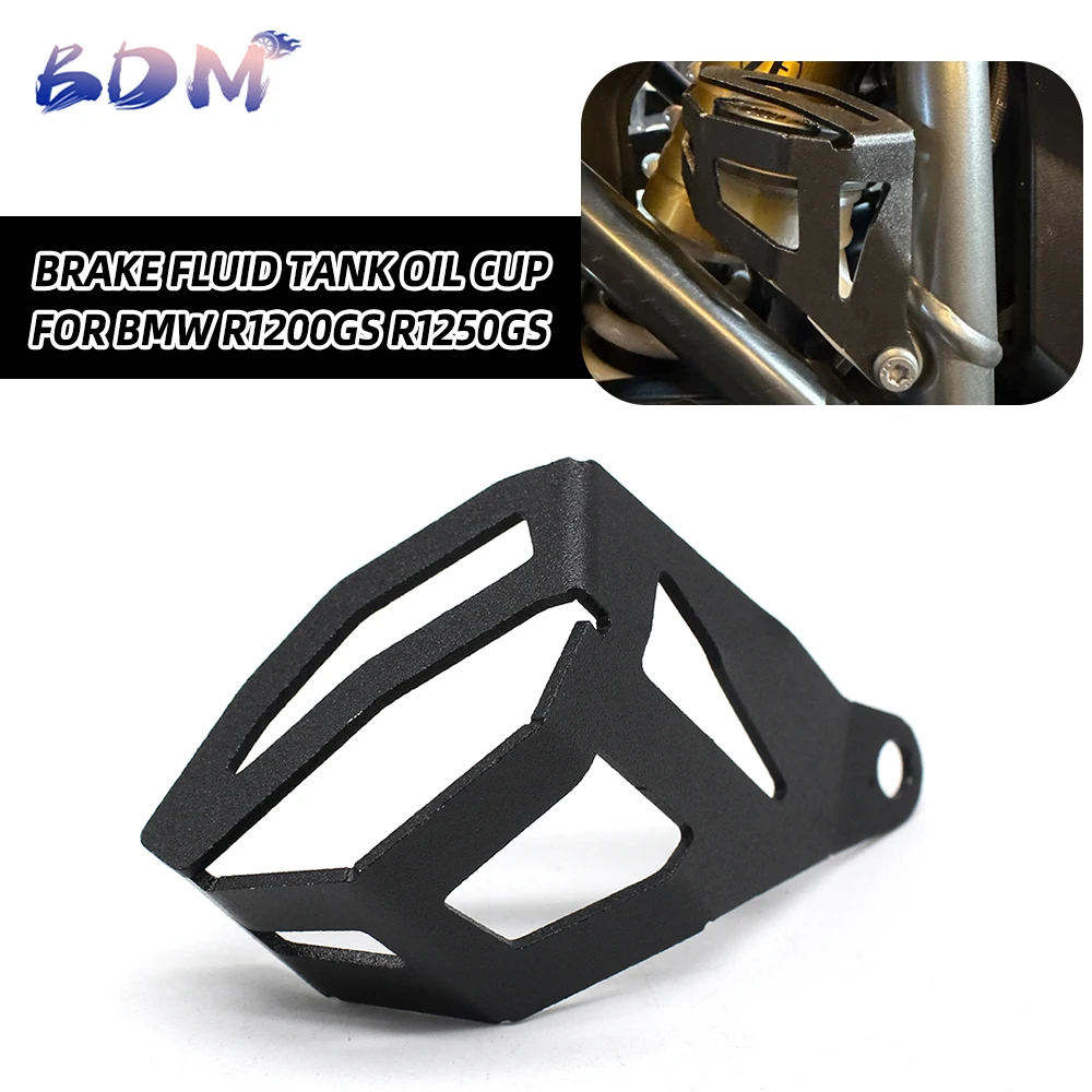 Motorrad Zubehör Hinten Brems Flüssigkeit Tank Öl Tasse Reservoir Schutz Abdeckung Schutz Für BMW R1200GS ADV R1250GS Abenteuer LC HP Image