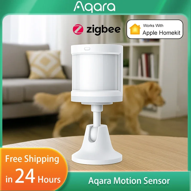 Neuer Aqara Bewegungssensor Intelligenter Körpersensor Drahtloser ZigBee Gateway Smart Home für Alexa Mijia Apple Homekit Image