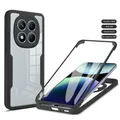 360 ° Custodia completa per Xiaomi Redmi Note 14 Pro 4G 5G Protezione schermo globale Flim Cover rigida antiurto per telefono RedmiNote14Pro