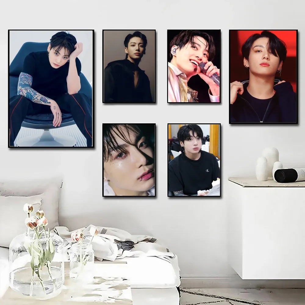 1pc J-jungkook Poster Poster Stampa artistica Bar Soggiorno Mobili Decor
