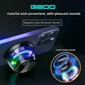 Altoparlante Bluetooth 5.3 Altoparlante magnetico Mini altoparlante portatile Altoparlante RGB multifunzionale Subwoofer per PC MacBook XIAOMI