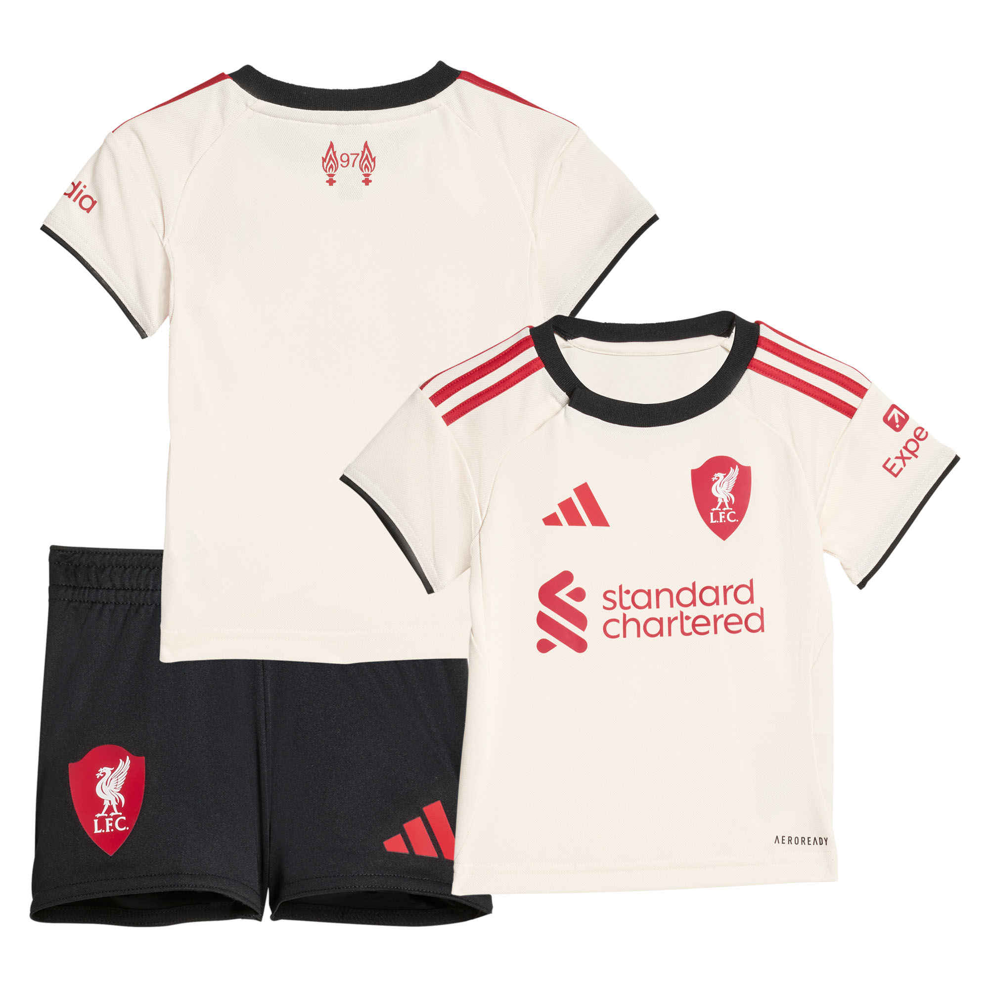 Liverpool adidas Away Babykit 2025-26 Image