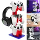 Supporto per rack per gamepad Supporto per controller salvaspazio Supporto per controller per cuffie rimovibile per PS5/4/3/2/Xbox per Switch Pro